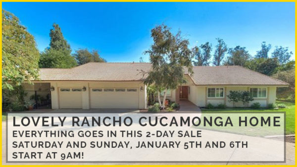 Super Rancho Cucamonga Estate Sale