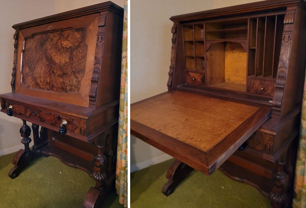 Mid-19th-Century-Drop-Down-Desk