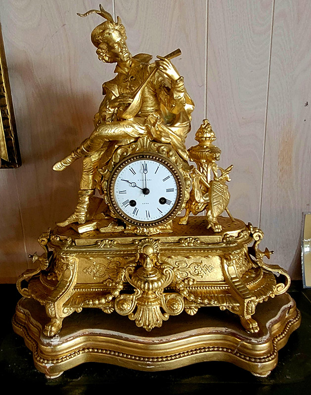 Gold-Gilded-Clock
