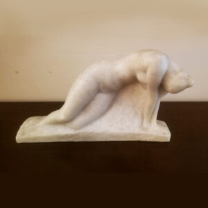 marble statue, woman, art, estate sale, pasadena