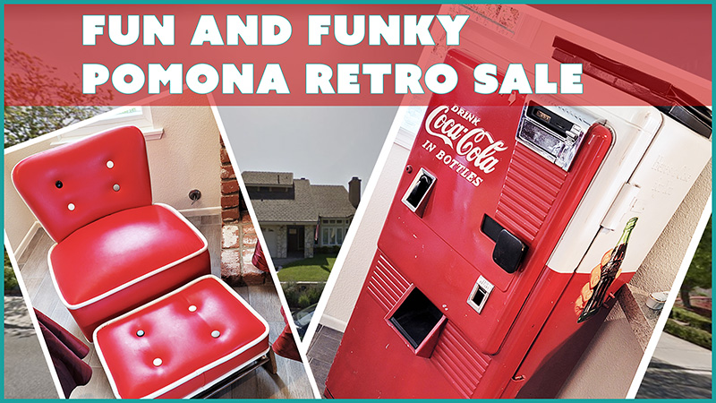 pomona, estate sale, retro, vintage