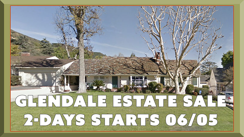 Glendale, California, estate sale