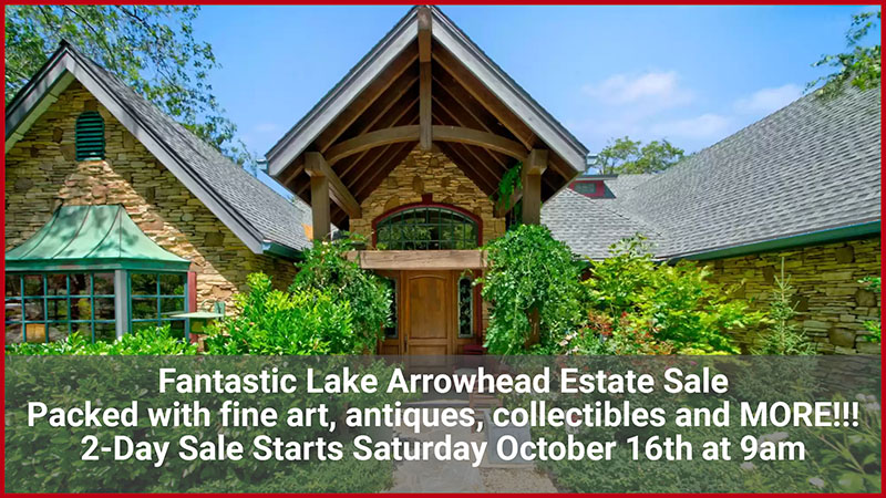 Lake Arrowhead, Estate sale, vandermolen estate sales