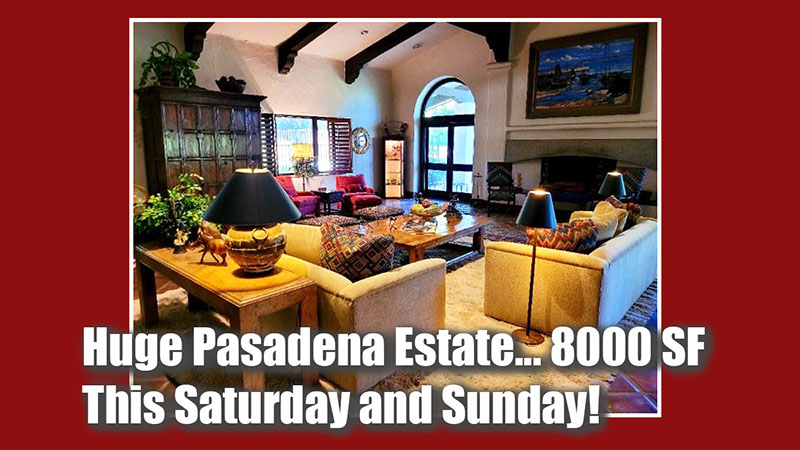 Pasadena, Estate Sale