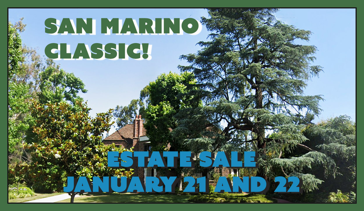 San Marino, estate sale