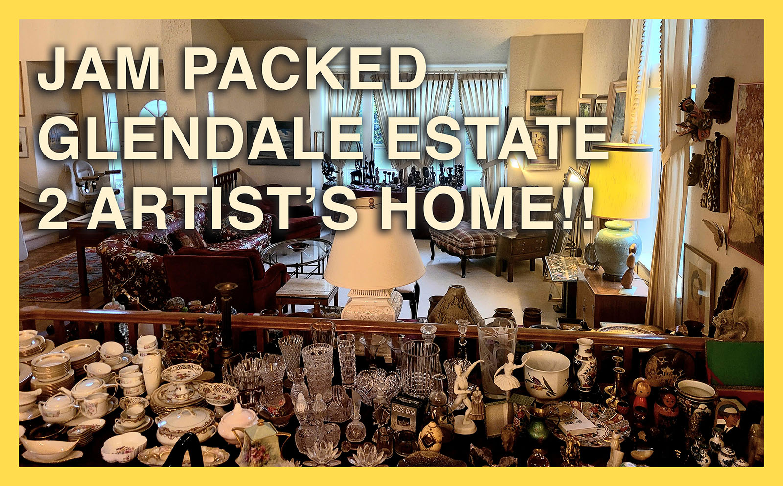 Estate sale, glendale, california