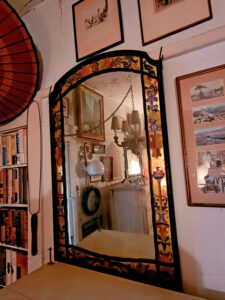 south pasadena, estate sale, antique mirror