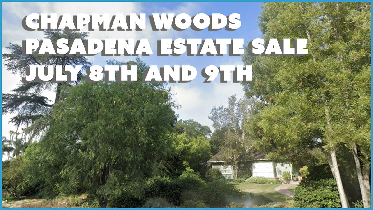 Pasadena, California, Estate Sale