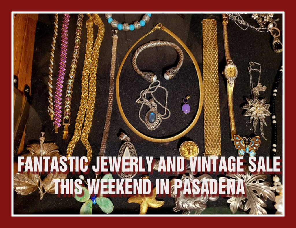 estate sale, pasadena, california